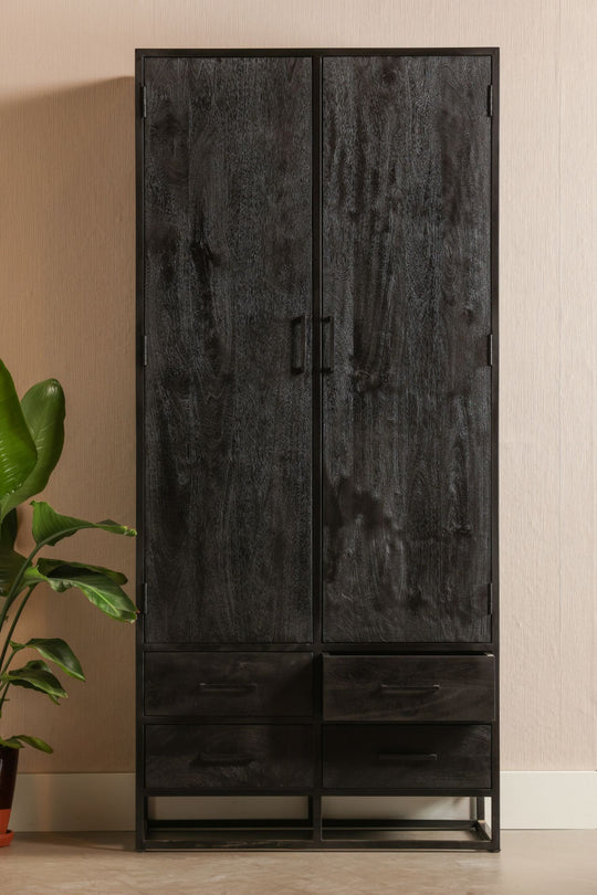 Mangohouten Kast Brendon 90 cm