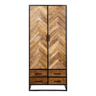 Mangohouten Kast Gwenn 90 cm
