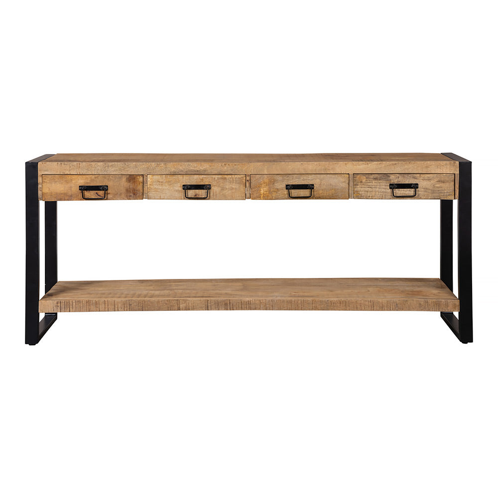 Mangohouten Sidetable Britt 180 cm