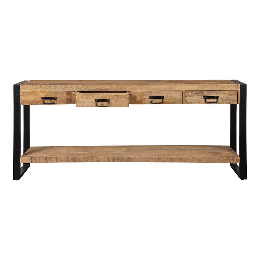 Mangohouten Sidetable Britt 180 cm