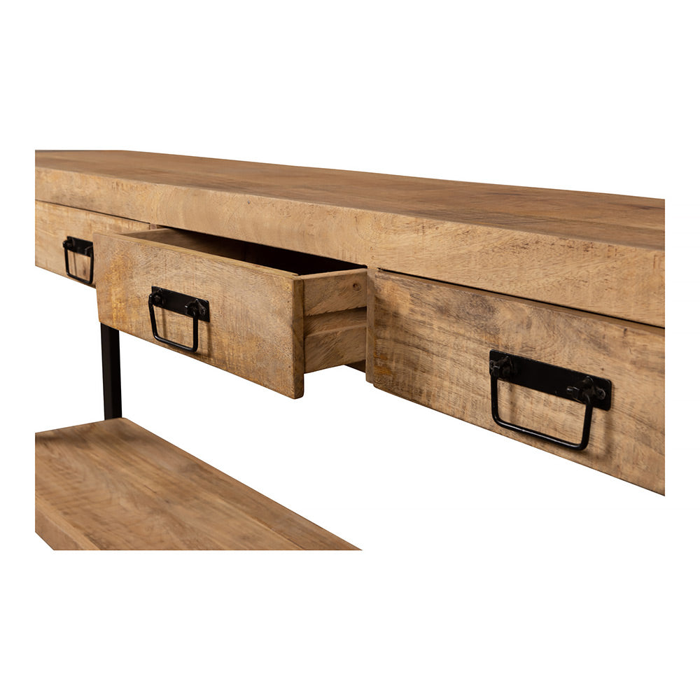 Mangohouten Sidetable Britt 180 cm