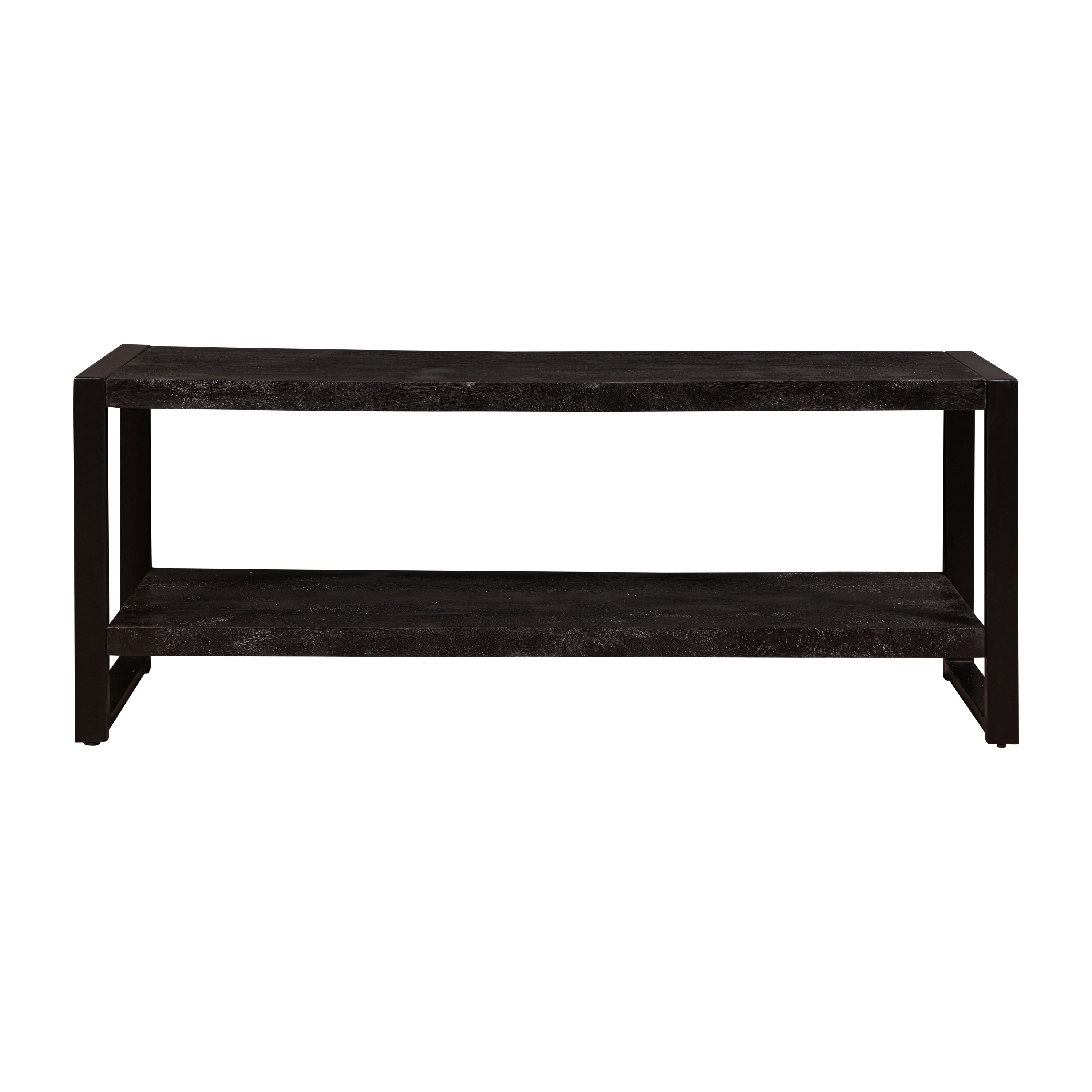 Mangohouten TV Meubel Britt 150 cm Zwart