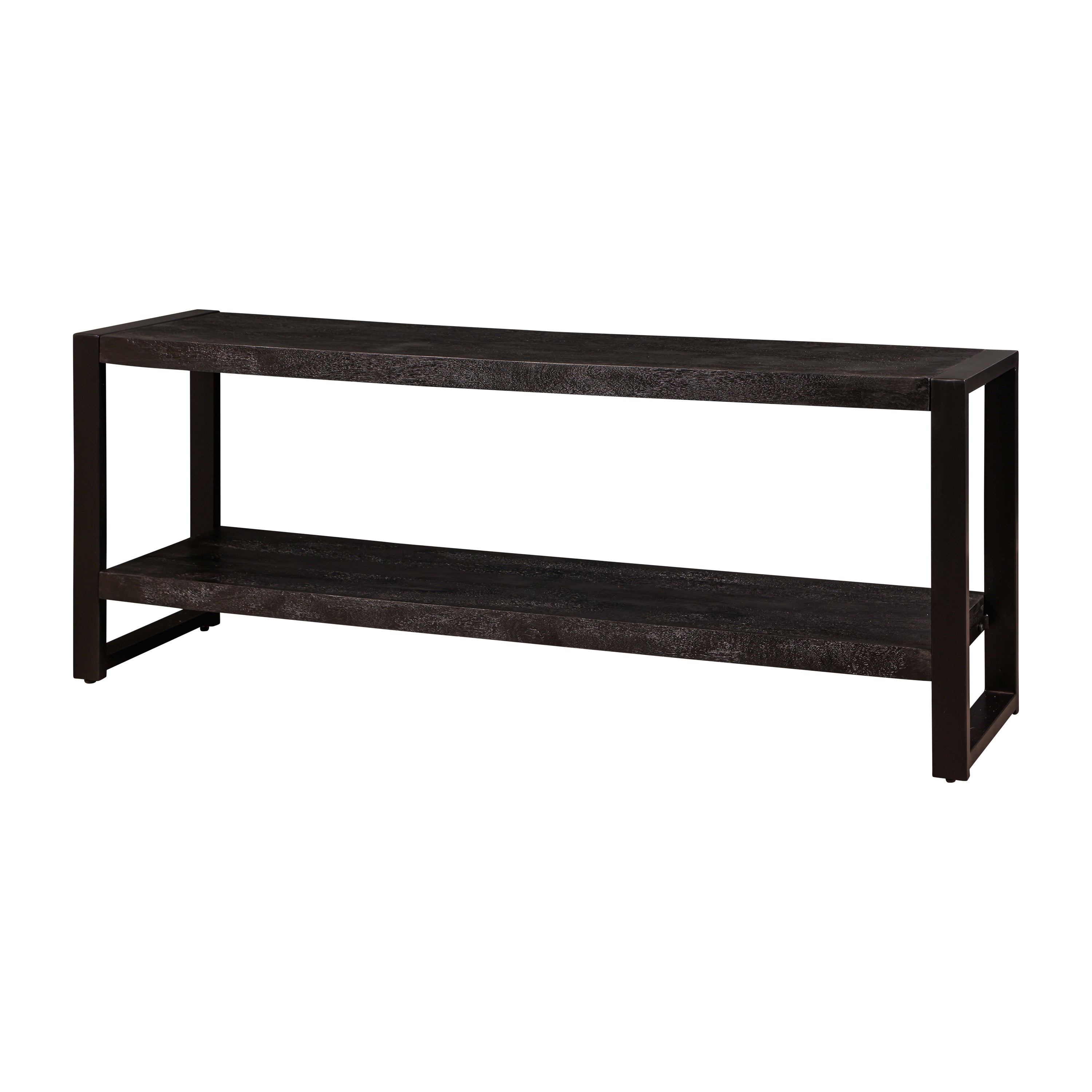 Mangohouten TV Meubel Britt 150 cm Zwart