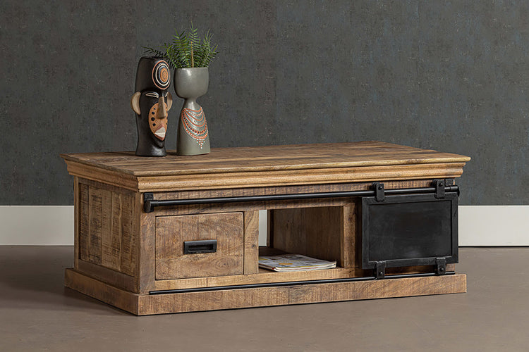 Mangohouten Salontafel Milan 120 cm