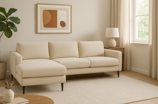 Hoeveel afstand moet er zitten tussen je bank, salontafel en tv-meubel?