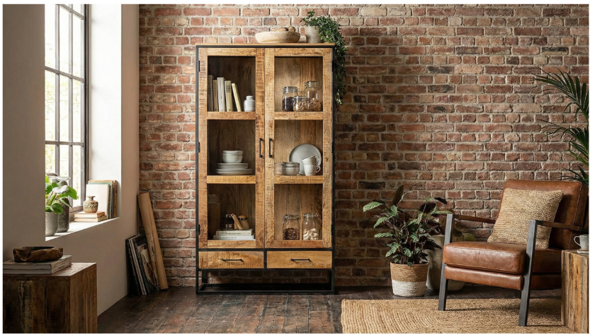 Hoeveel gewicht kan een mangohouten kast dragen?