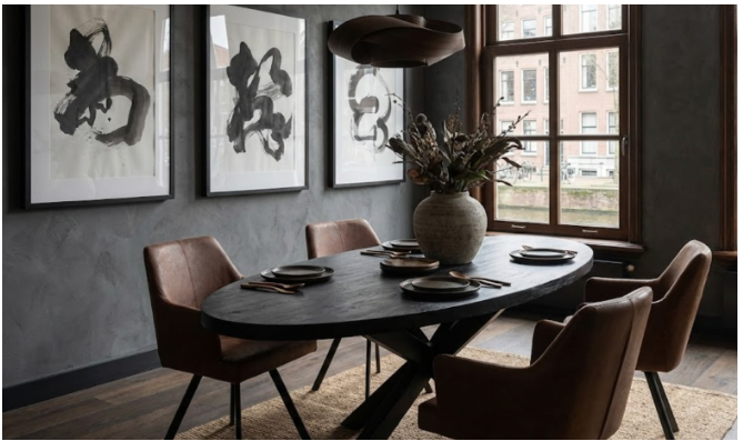 Naturel of zwart: wat voor eettafel staat in jouw interieur het beste?