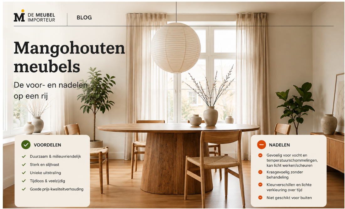 De echte voor- én nadelen van mangohouten meubels