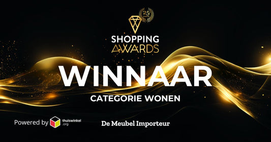 De Meubel Importeur winnaar Shopping Awards 2026 in de categorie Wonen