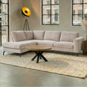 Hoekbank Rosalie 4-zits Links Champagne