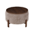 Salontafel Japandi Kaito Taupe met walnoot onderstel