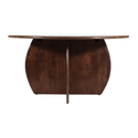 Eettafel Japandi Yuki Rond 150 cm Kruispoot