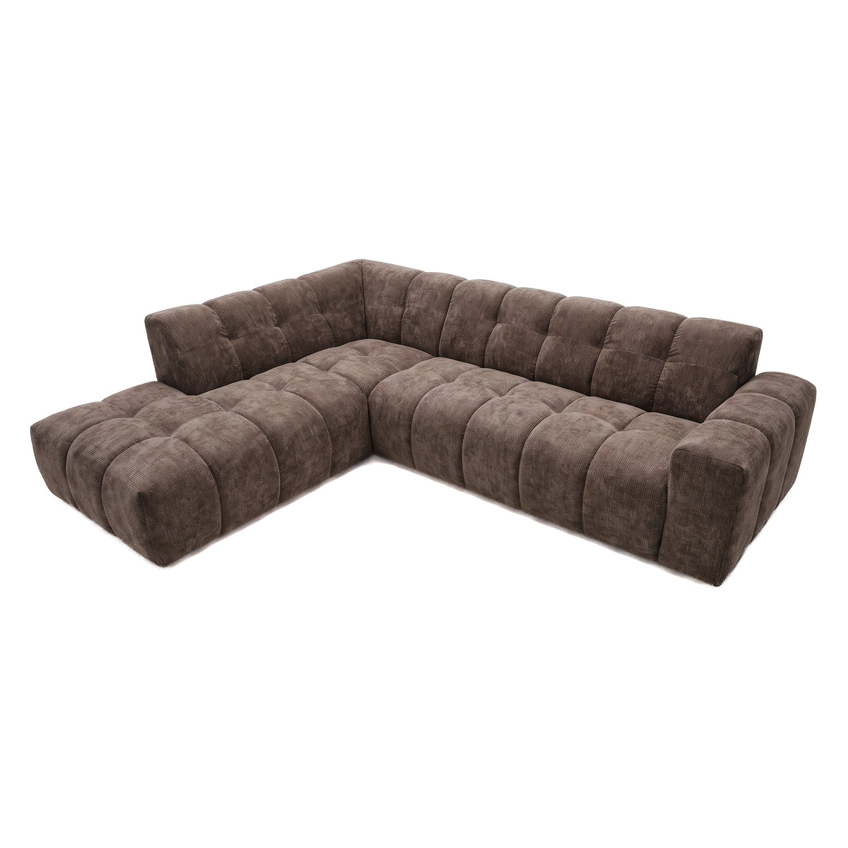 Hoekbank Noah 4-zits Links Espresso