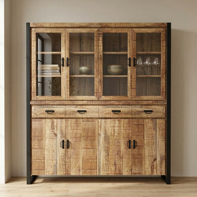 Mangohouten Buffetkast Britt 190 cm