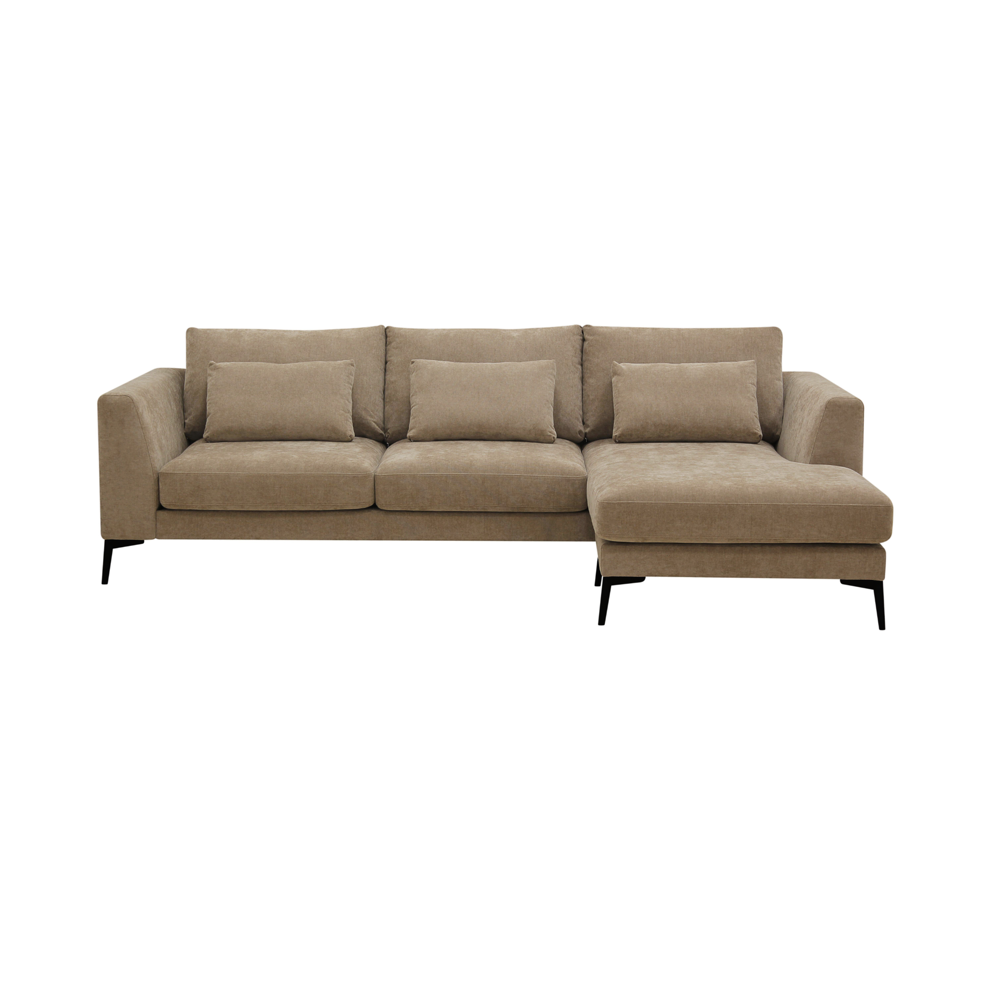 Bank Willow 3-zits Rechts Beige
