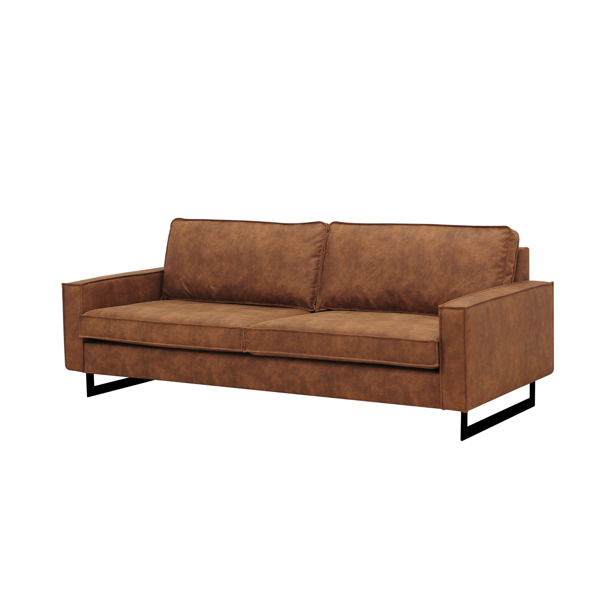 Bank Twenty Five 3-zits Cognac