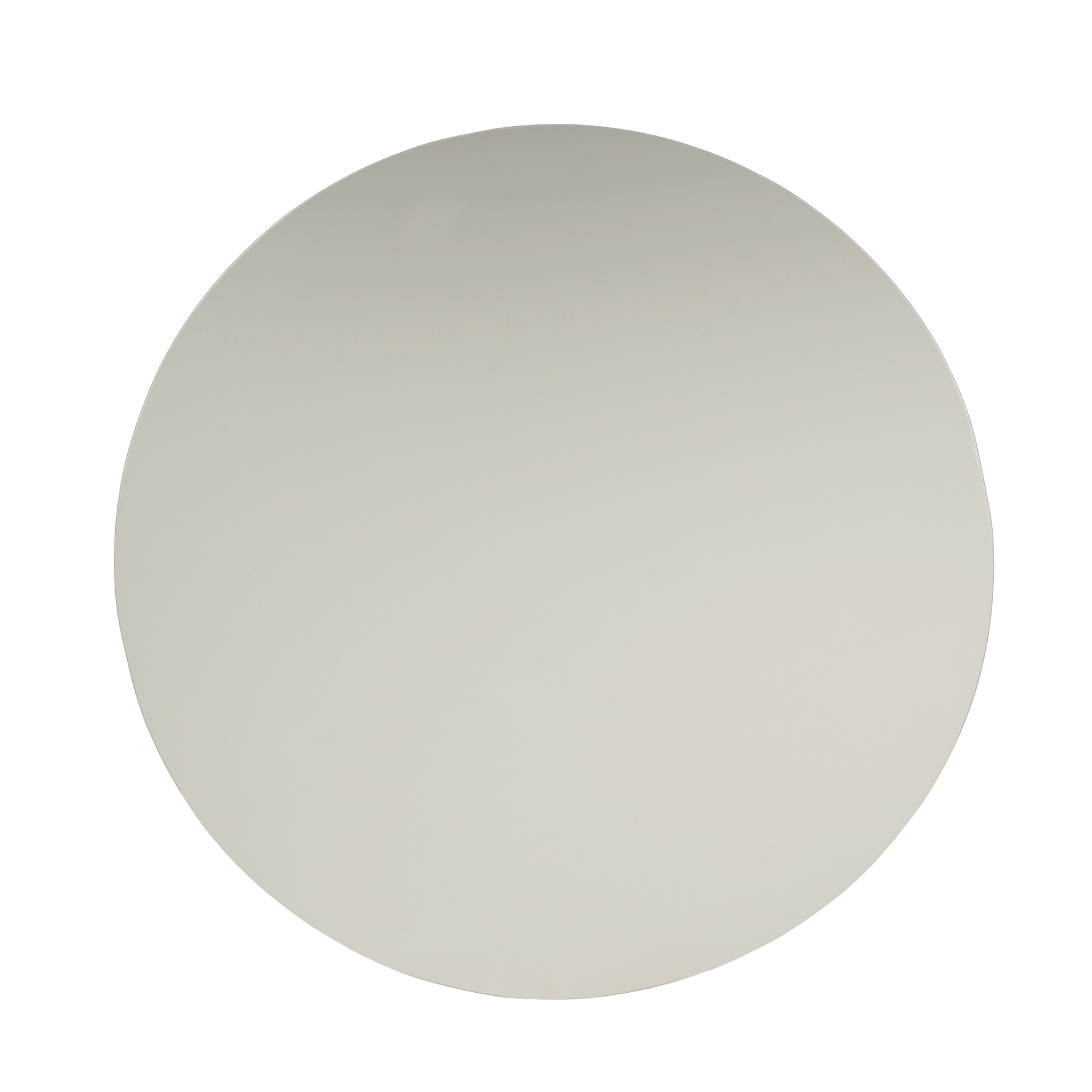 Witte ronde eettafel MDF