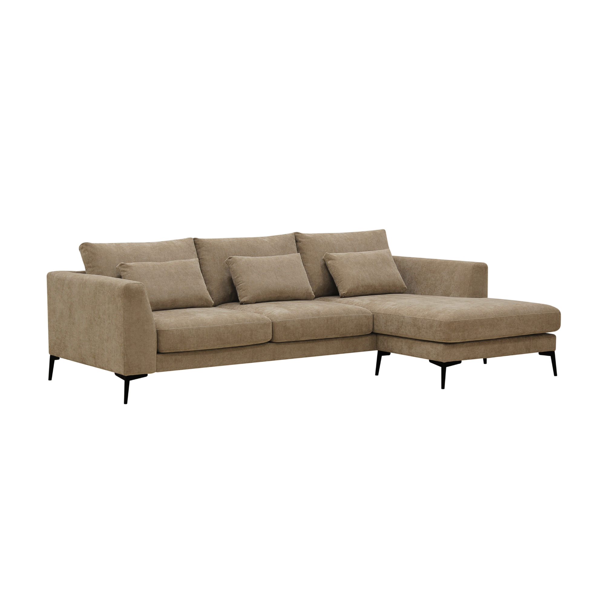 Bank Willow 3-zits Rechts Beige