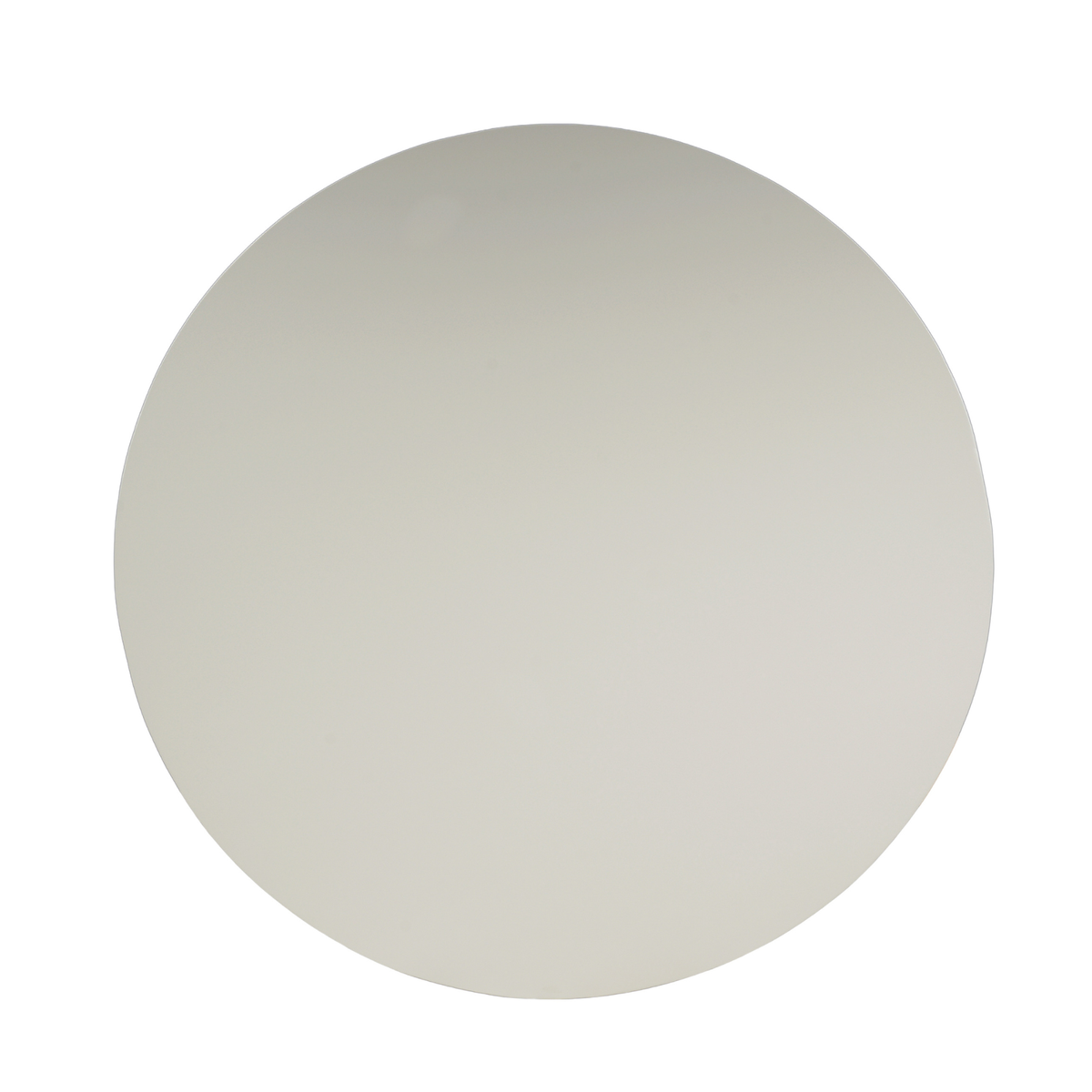 Witte ronde eettafel van MDF