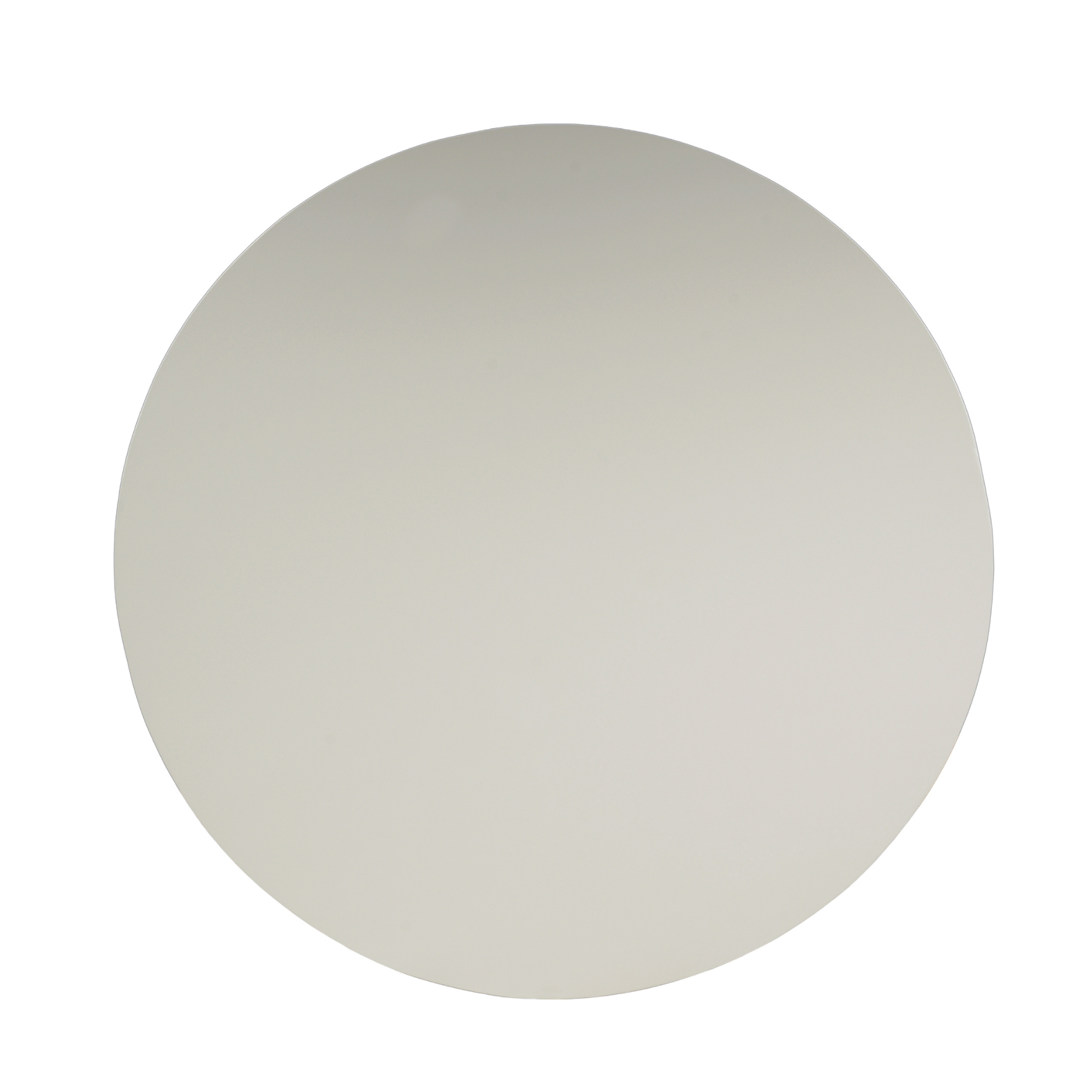 Witte ronde eettafel van MDF