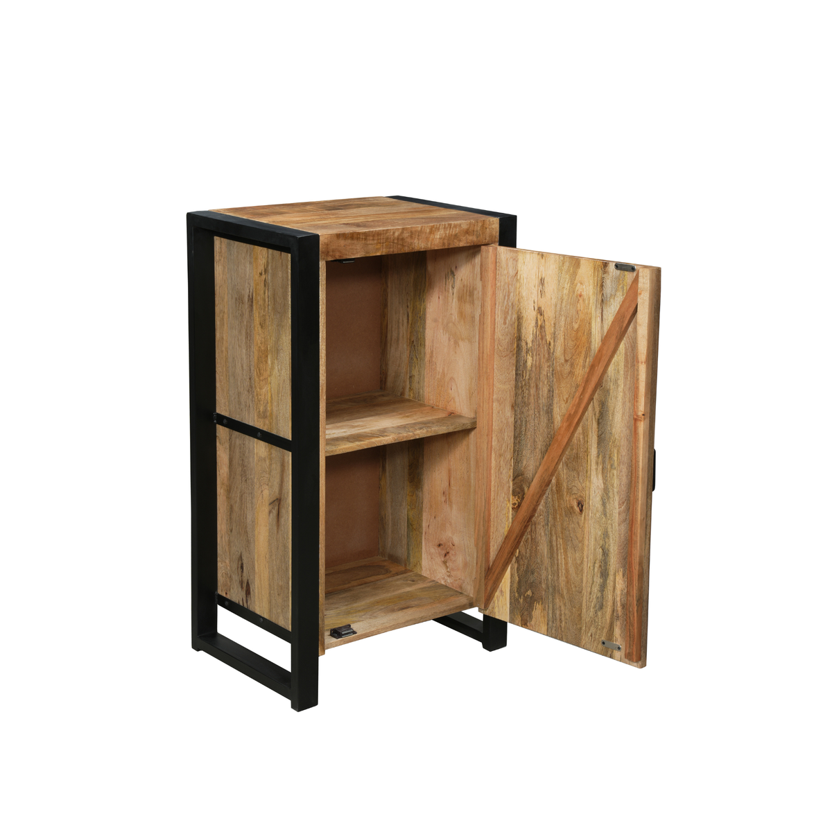 Mangohouten Dressoir Britt 55 cm 1 deur