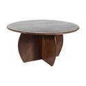 Eettafel Japandi Yuki Rond 150 cm Kruispoot