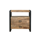 Mangohouten Dressoir Britt 80 cm 2 lades