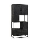 Mangohouten Vakkenkast Brendon 90 cm