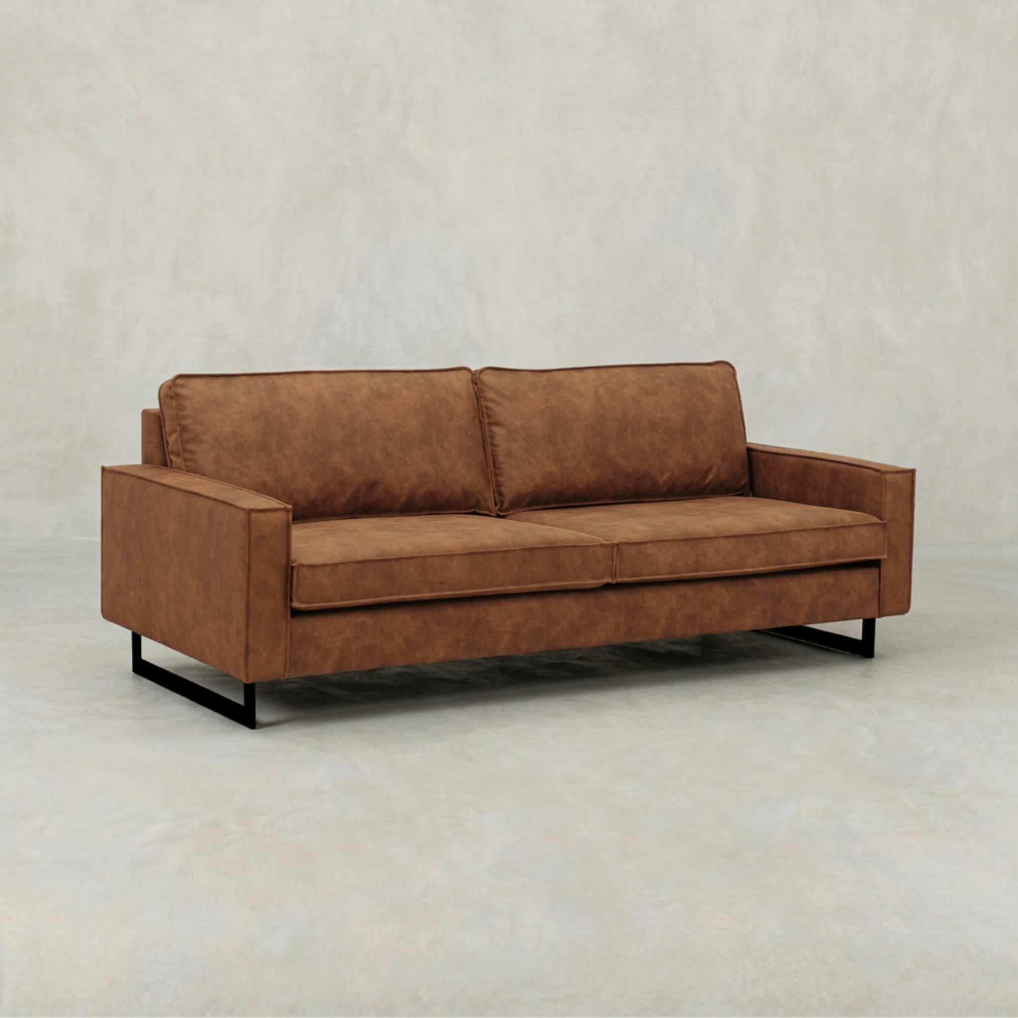 Bank Twenty Five 3-zits Cognac