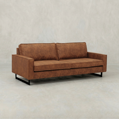 Bank Twenty Five 3-zits Cognac