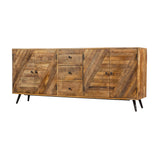 Mangohouten Dressoir Fiona 200 cm