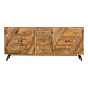 Mangohouten Dressoir Fiona 200 cm
