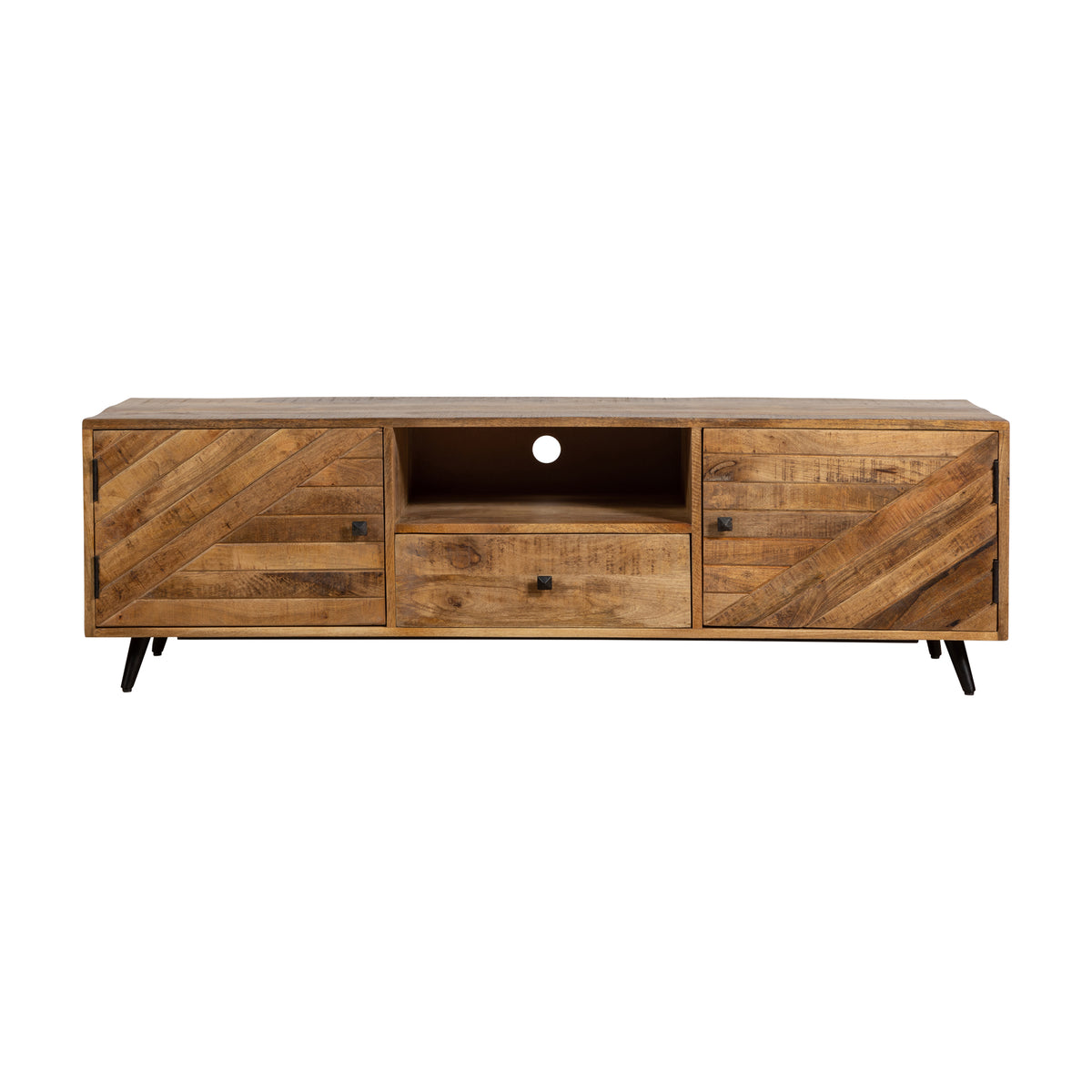 tv meubel van mangohout 165 cm