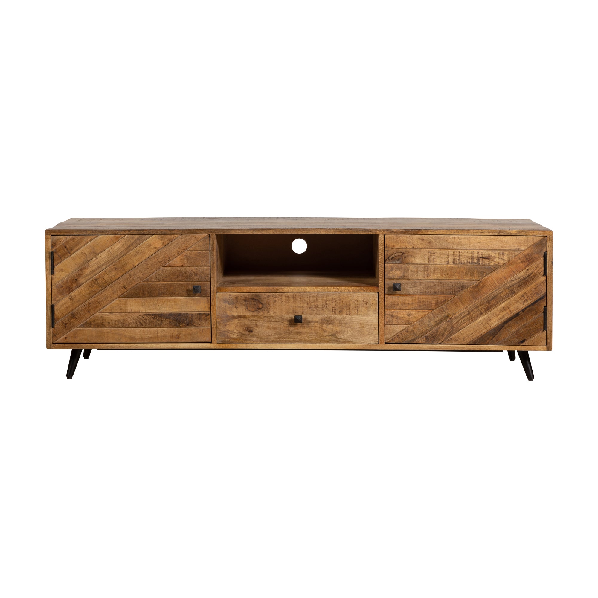 tv meubel van mangohout 165 cm