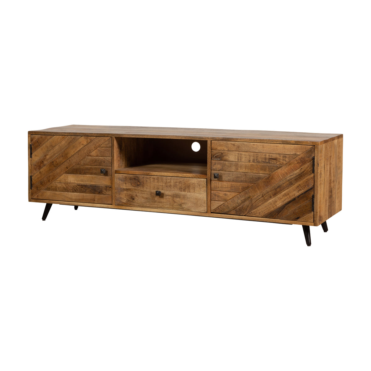tv meubel van mangohout 165 cm