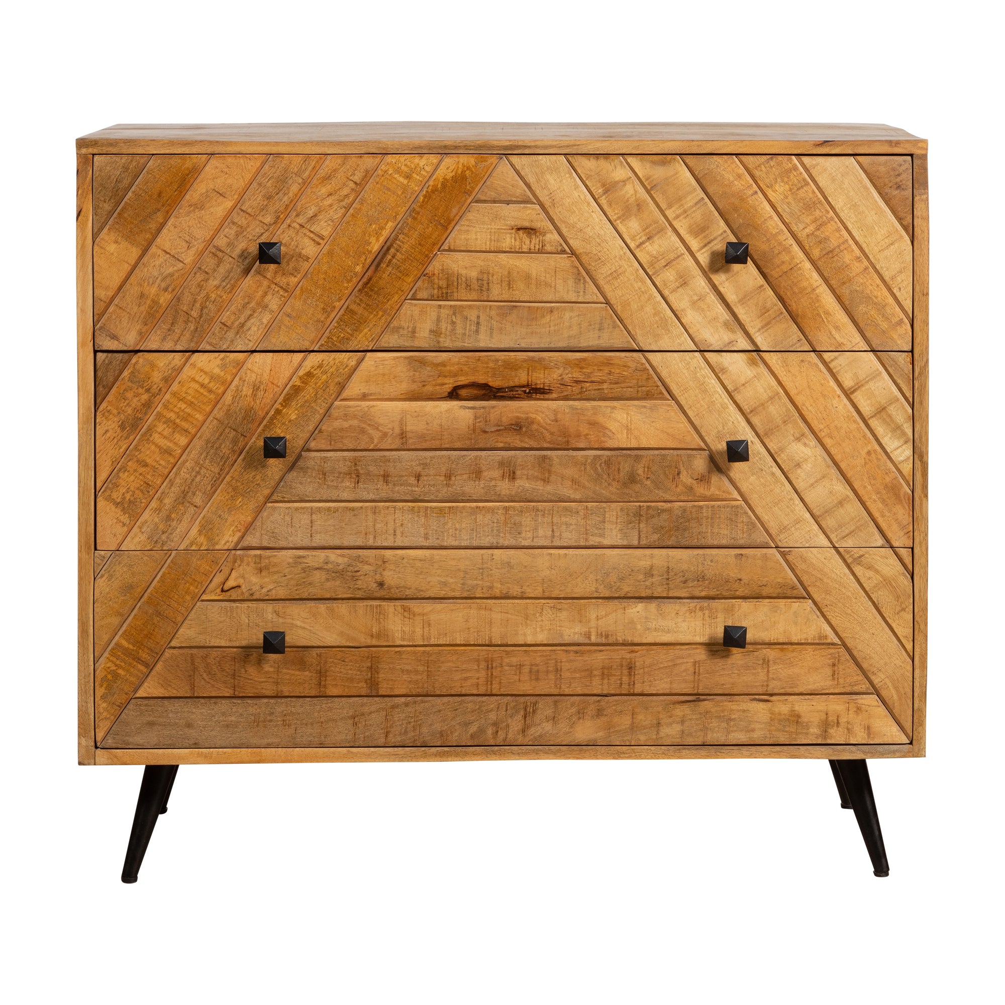 commode van mangohout met lades 100 cm breed
