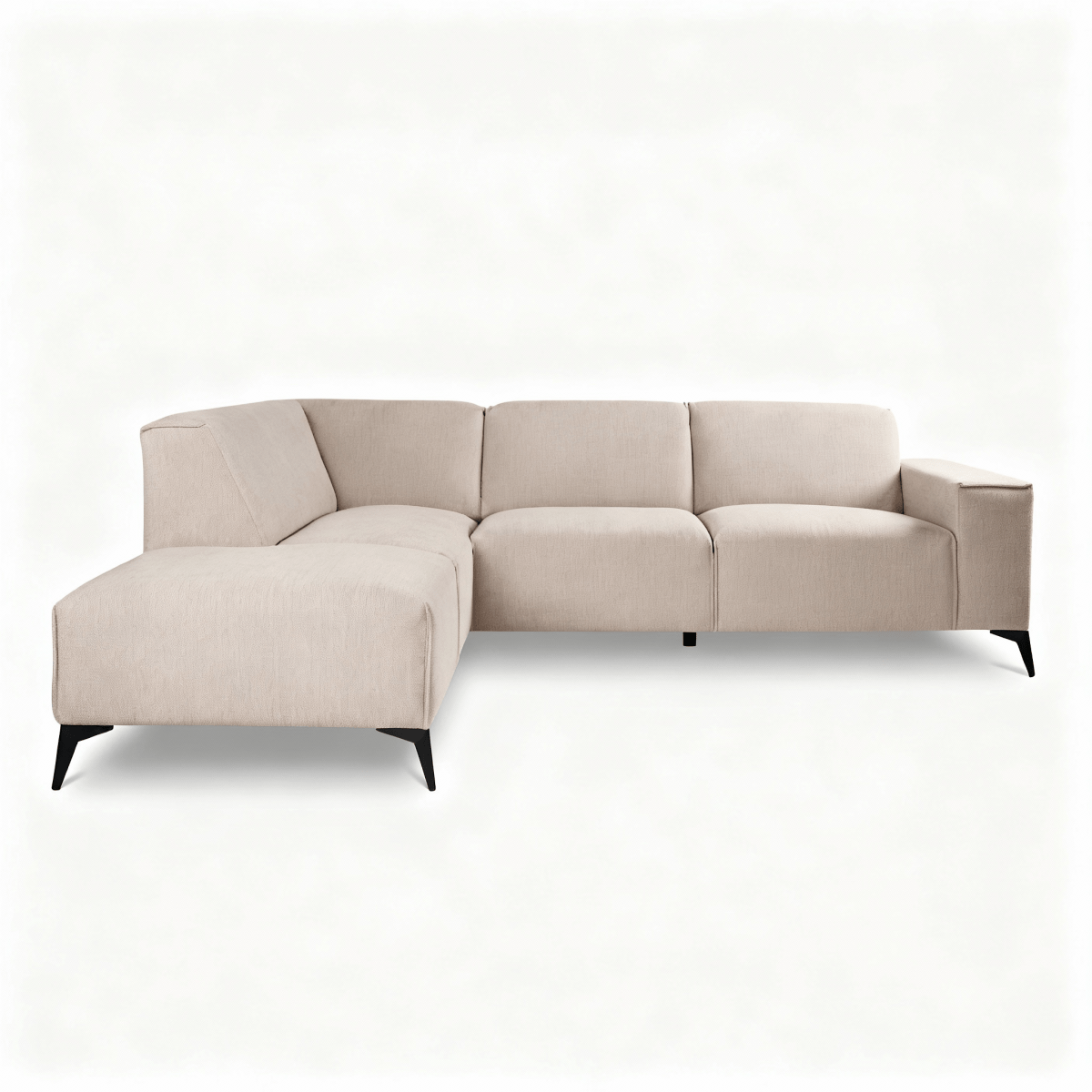 Hoekbank Brooklyn 4-zits Links Beige