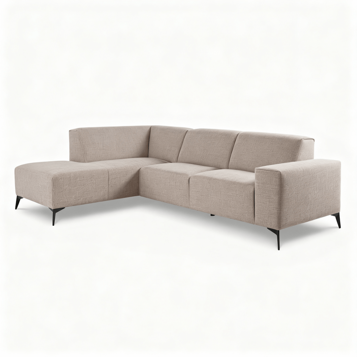 Hoekbank Brooklyn 4-zits Links Beige