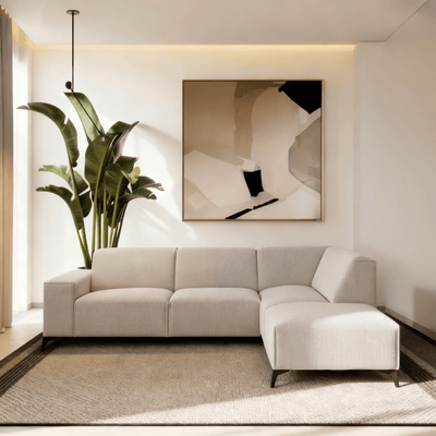 Hoekbank Brooklyn 4-zits Rechts Beige