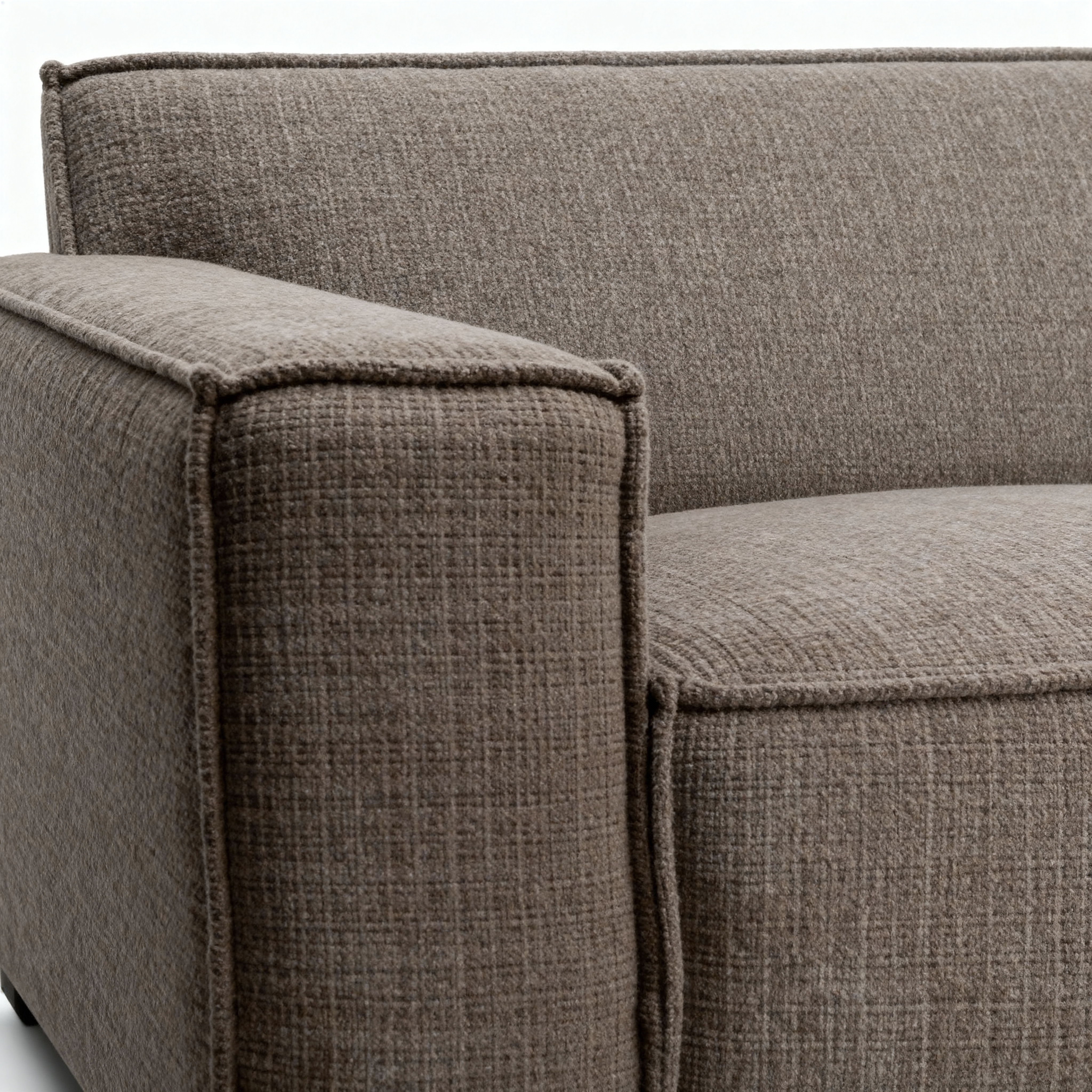 Hoekbank Milo 4-zits Rechts Taupe