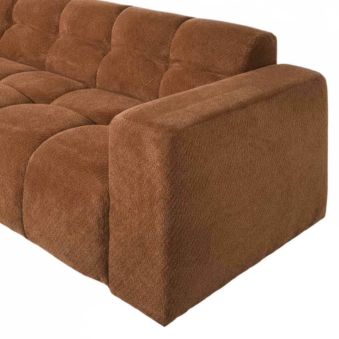 Hoekbank Noah 4-zits Links Koper