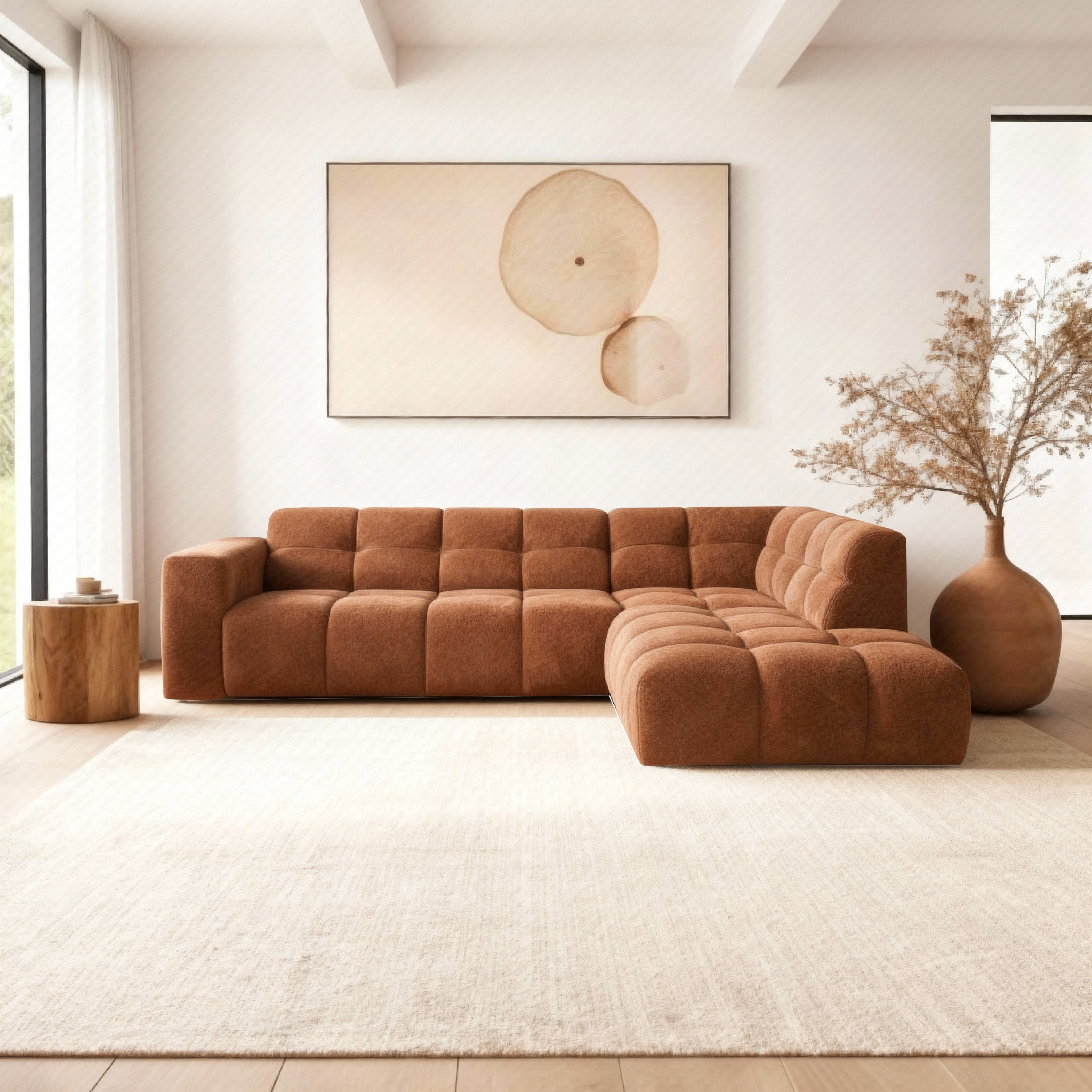 Hoekbank Noah 4-zits Rechts Koper