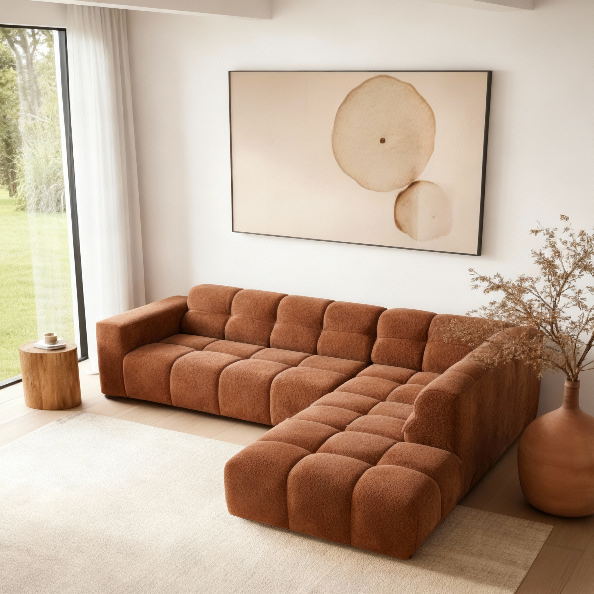 Hoekbank Noah 4-zits Rechts Koper