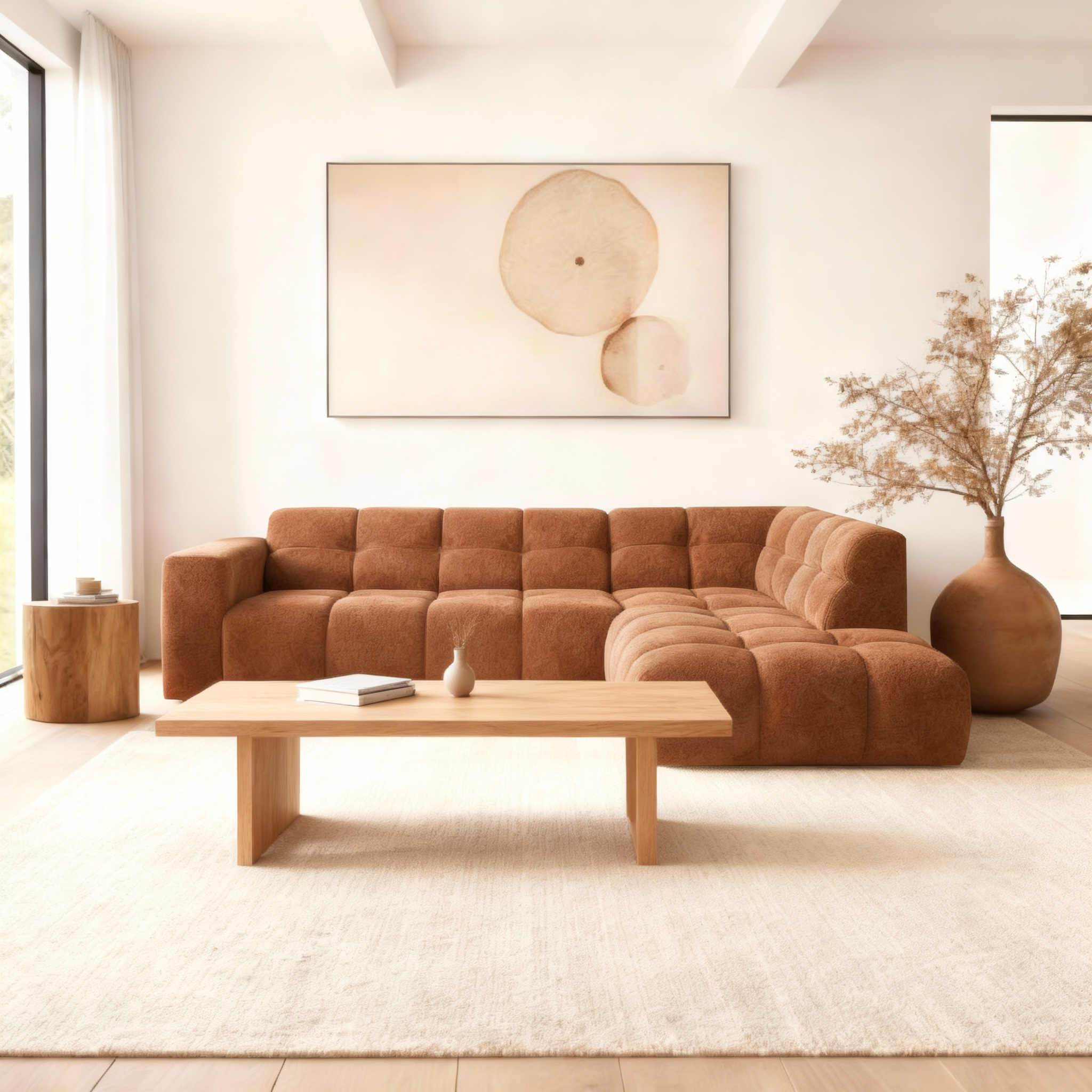 Hoekbank Noah 4-zits Rechts Koper