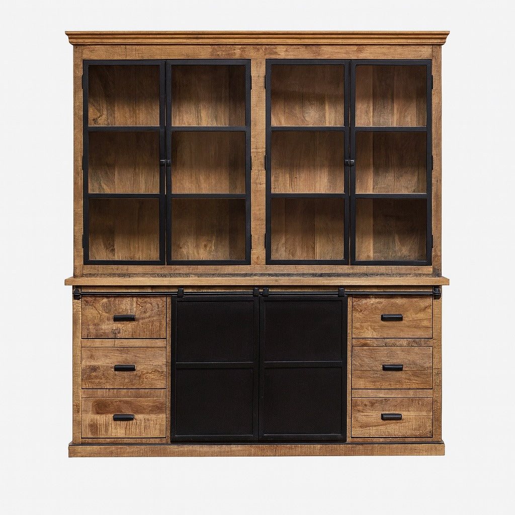 Mangohouten buffetkast 200cm