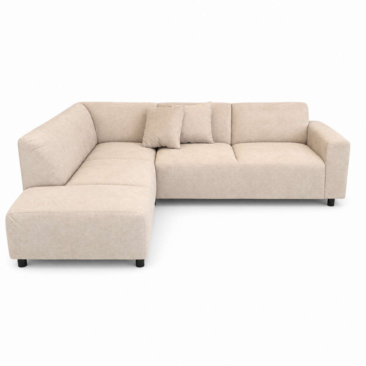 Hoekbank Munich 4-zits Links Creme