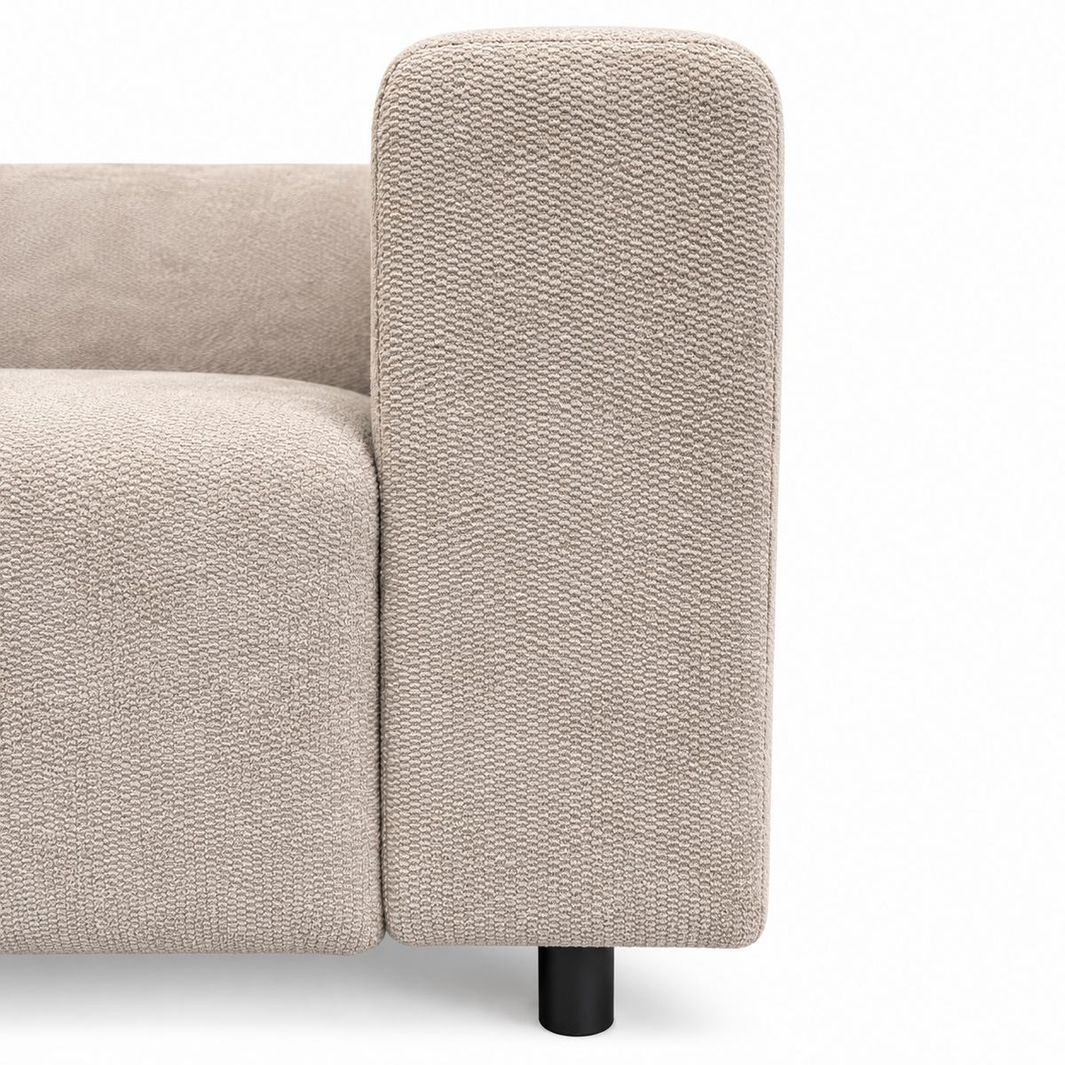 Hoekbank Munich 4-zits Links Creme