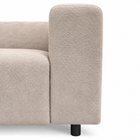 Hoekbank Munich 4-zits Links Creme