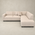 Hoekbank Munich 4-zits Rechts Creme