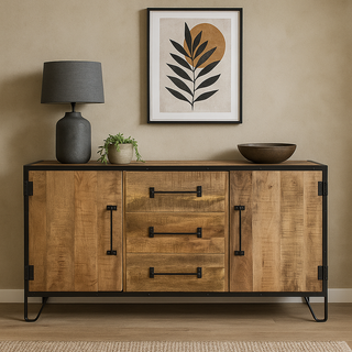 Mangohouten Dressoir Neal 150 cm